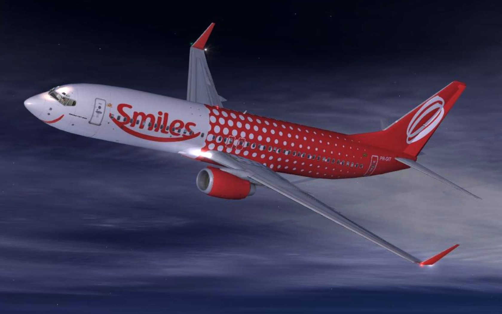 FSX Boeing 737-800 Gol Smiles
